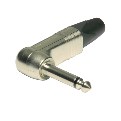 Neutrik - Jack mono acodado negro