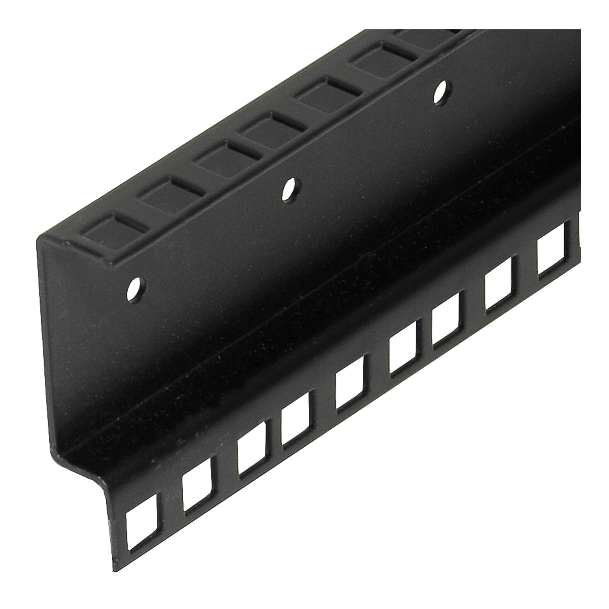 Glissière rack double acier 2mm 8U - 6145-08h