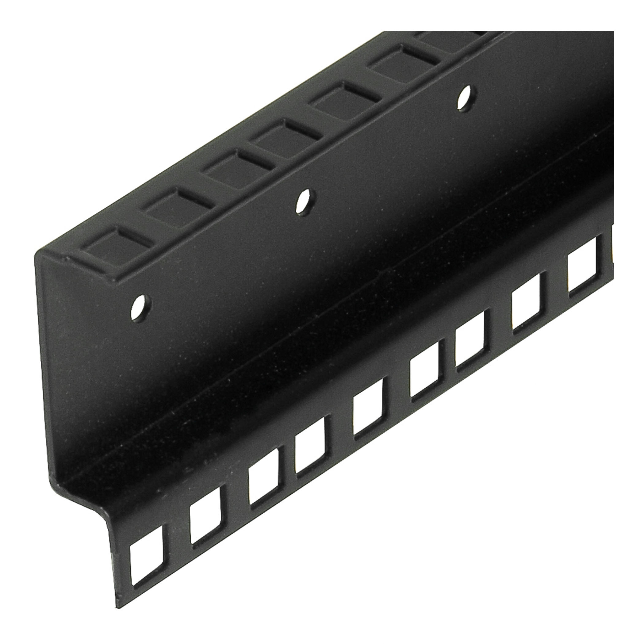 Glissière rack double acier 2mm 16U - 6145-16h