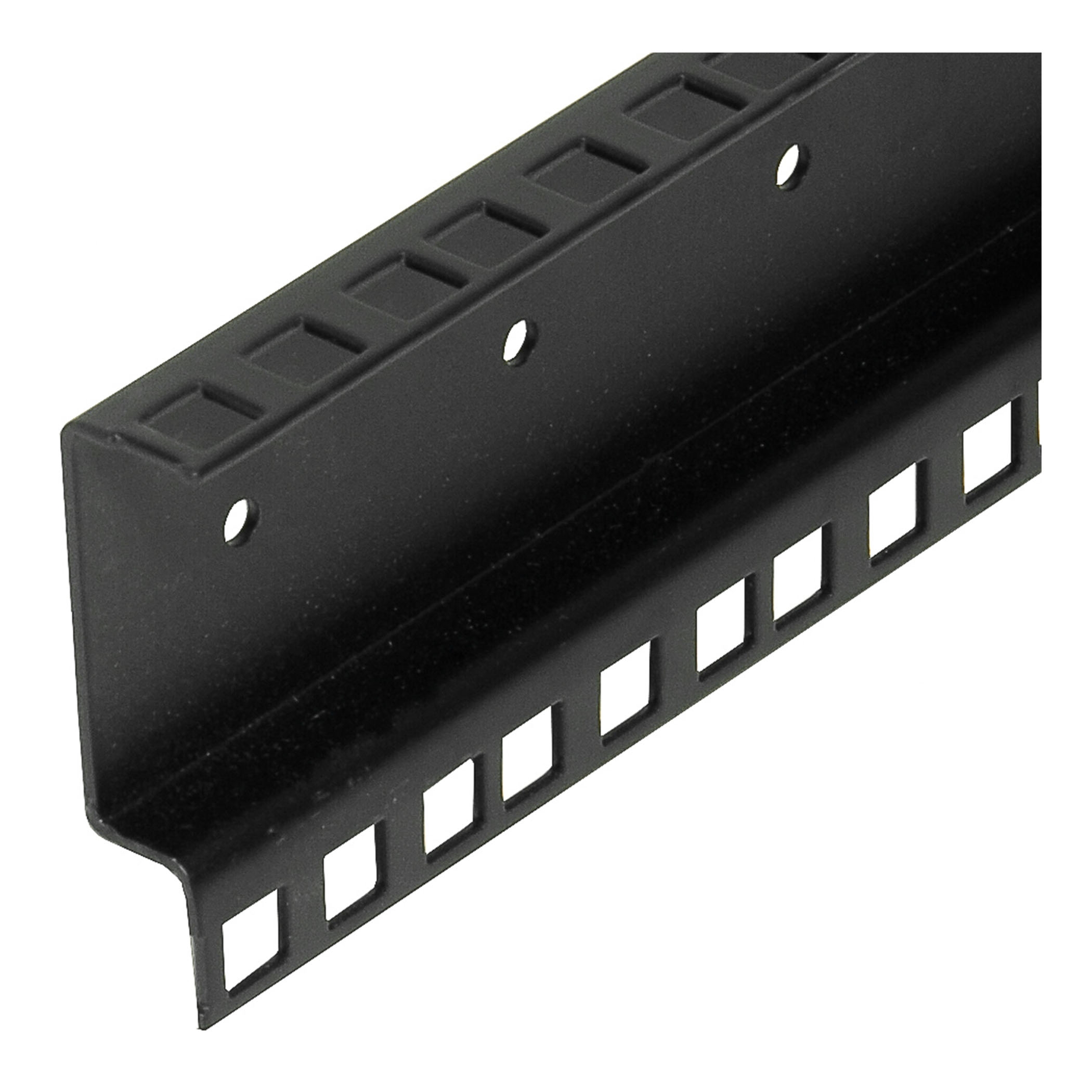 Glissière rack double acier 2mm 18U - 6145-18h
