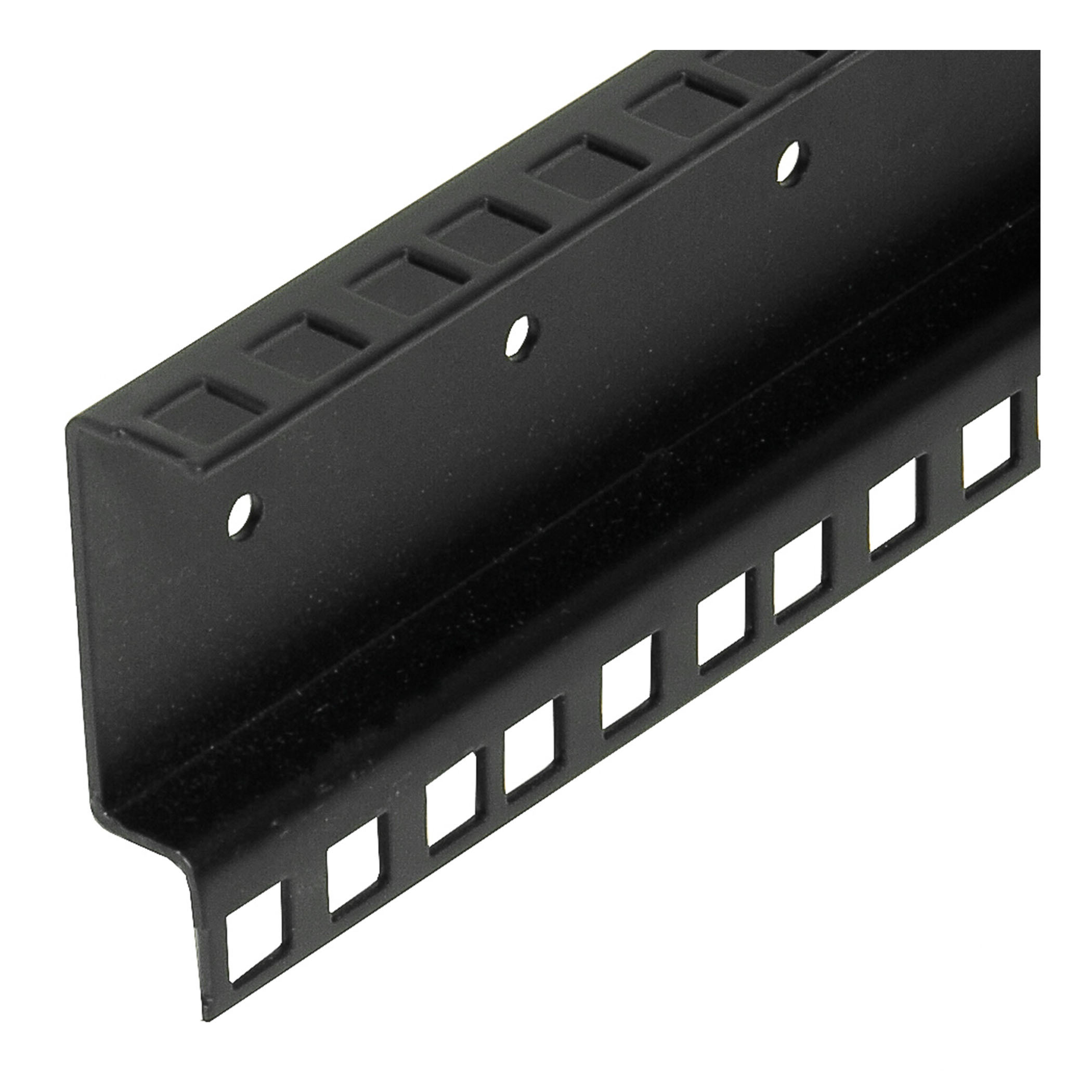 Glissière rack double acier 2mm 20U - 6145-20h