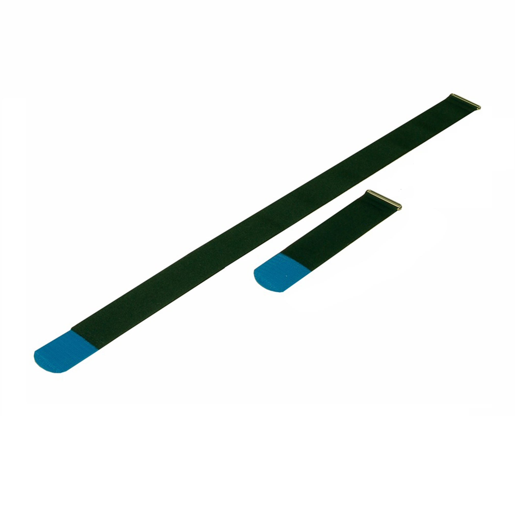 Sangle cable 25mmx55cm+ repérage Bleu, 10 unités - a5055h