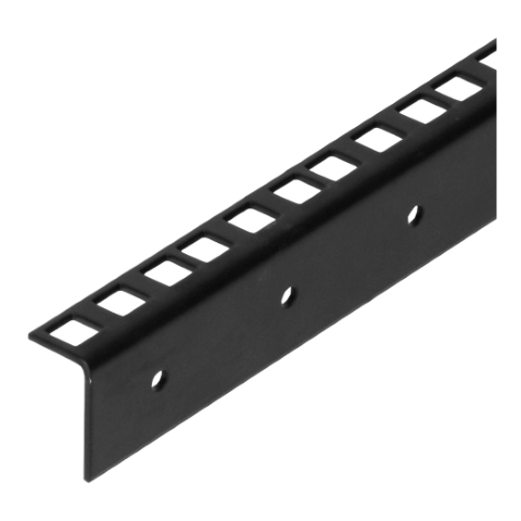 Glissière rack simple acier 2mm 10U