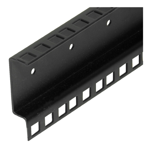 Glissière rack double acier 2mm 8U