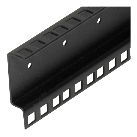 Glissière rack double acier 2mm 16U
