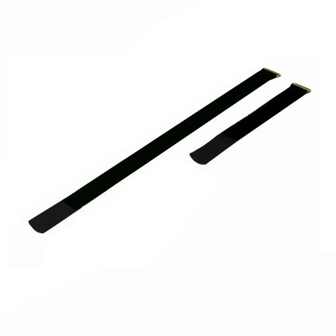 Sangle cable 25mmx41cm+ repérage Noir, 10 unités