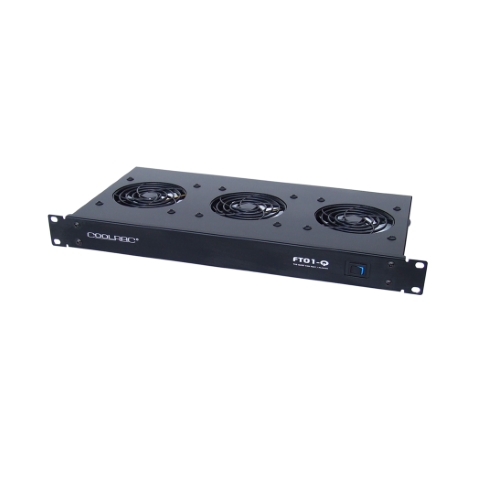 Boitier 1U 19" 3 ventilateurs