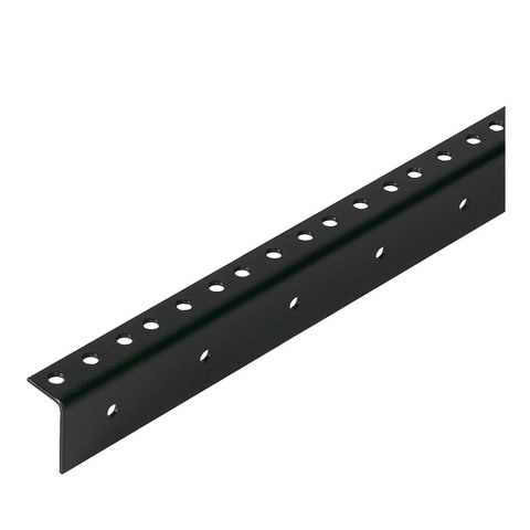 Glissière rack simple acier trous vis M6
