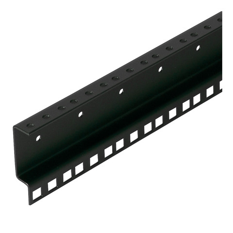 Glissière double acier 2mm Trous M6