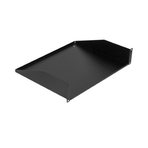 Etagère 2U 19" acier fond 368mm
