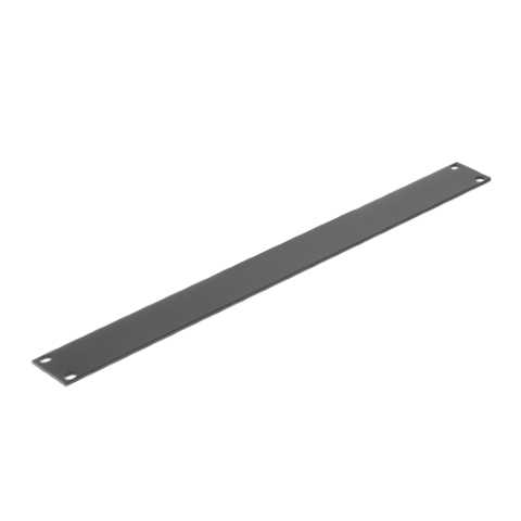 Plaque vierge 1U 19"alu 3mm plate