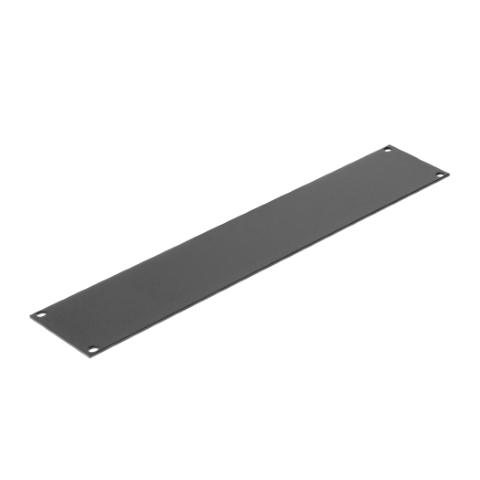 Plaque vierge 2U 19"alu 3mm plate