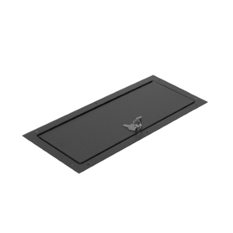 Porte rack + serrure 5U