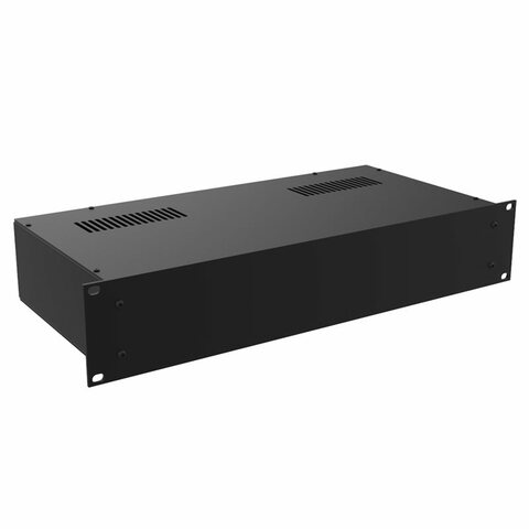 Boitier acier 19" 2U fond 300mm