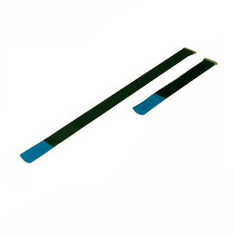 Sangle cable 25mmx30cm+ repérage Bleu, 10 unités