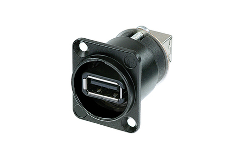 Neutrik - Adaptateur USB révèrsible noire