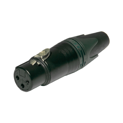 Neutrik - XLR3 points femelle noir